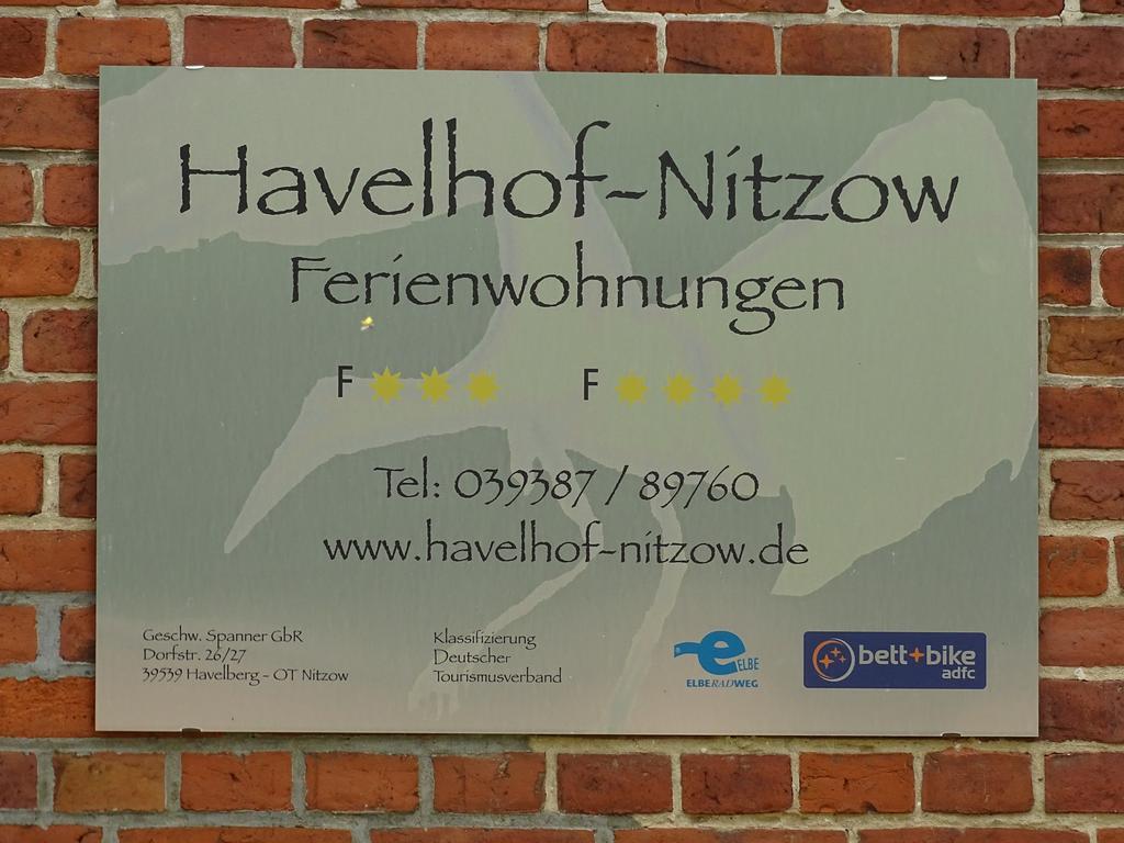 شقة Havelhof-Nitzow المظهر الخارجي الصورة